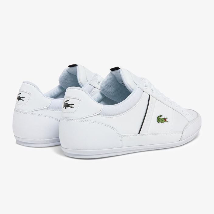 Lacoste férfi cipő 42CMA0014 fehér/fekete 10
