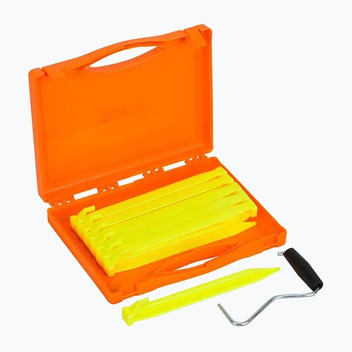Sátor kampók Vango Bolt Plastic Peg Extractor Storage Case 12 szt. yellow