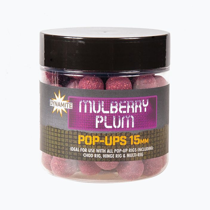 Dynamite Baits Mulberry Plum Pop Up 15mm sötét lila úszó pontygolyók ADY041014