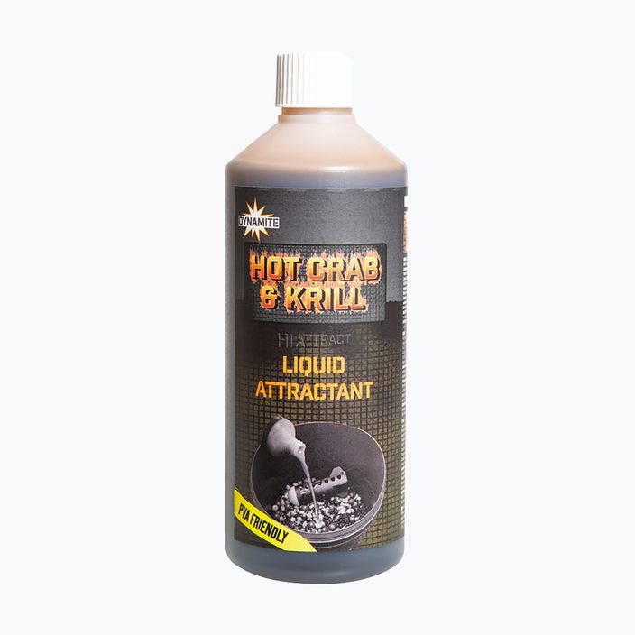 Dynamite Baits Hot Crab & Krill-Liquid Attractant 500 ml folyékony csali