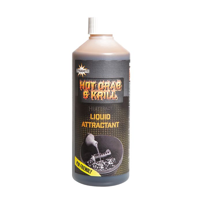 Dynamite Baits Hot Crab & Krill-Liquid Attractant 500 ml folyékony csali 2