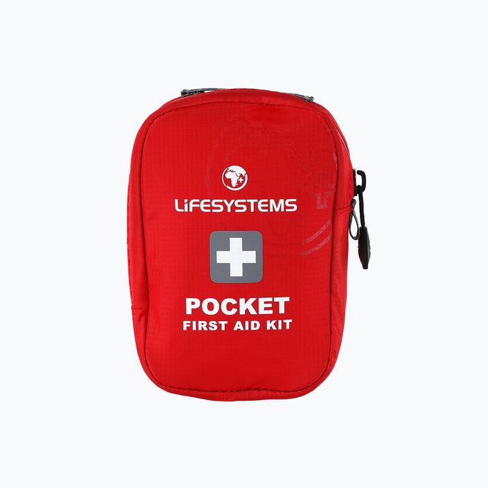Lifesystems Pocket First Aid Kit piros turisztikai elsősegélycsomag LM1040SI