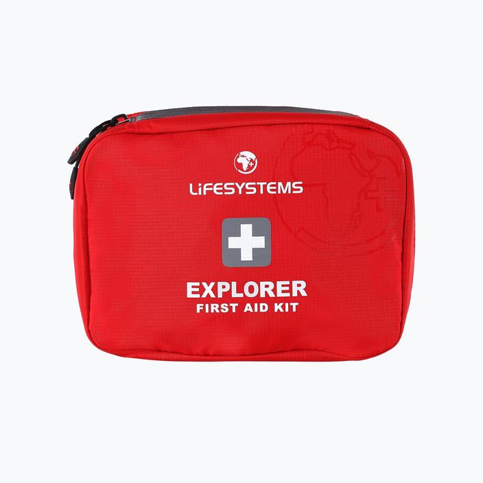 Lifesystems Explorer First Aid Kit piros turisztikai elsősegélycsomag LM1035SI