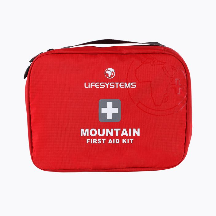 Lifesystems Mountain First Aid Kit piros turisztikai elsősegélycsomag LM1045SI