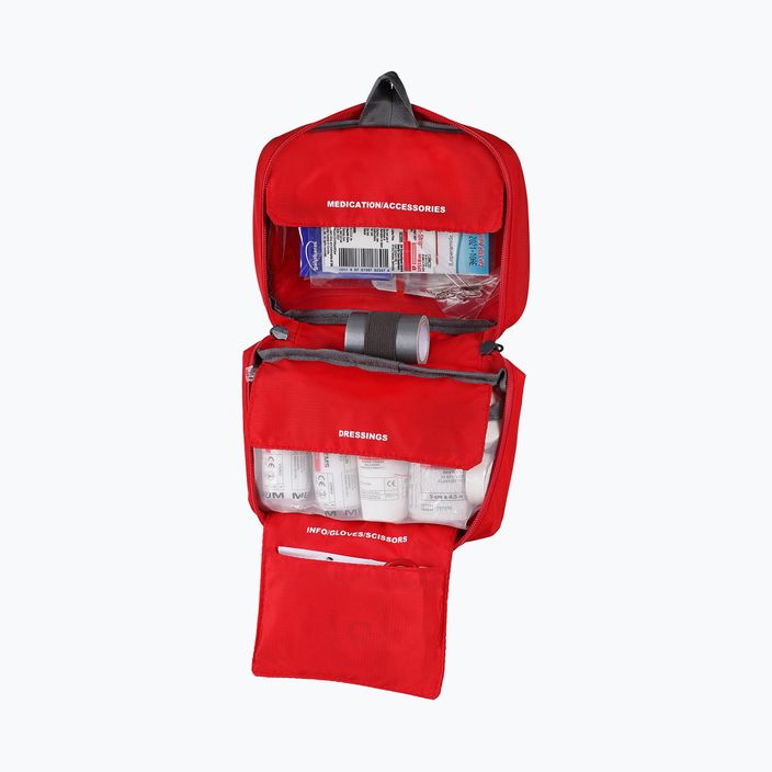 Lifesystems Traveller First Aid Kit piros turisztikai elsősegélycsomag LM1060SI 4
