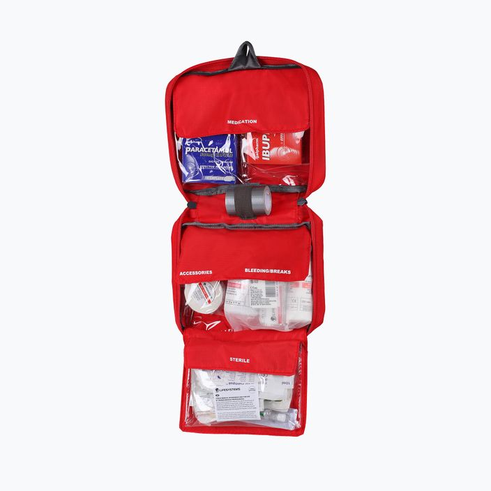 Lifesystems Solo Traveller First Aid Kit piros turisztikai elsősegélycsomag LM1065SI 4