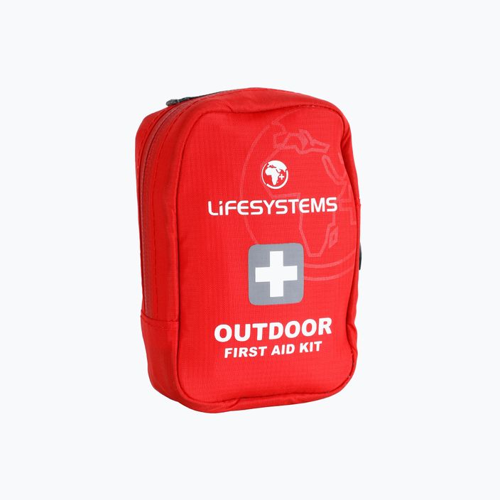 Lifesystems Outdoor First Aid Kit piros turisztikai elsősegélycsomag LM20220SI 2