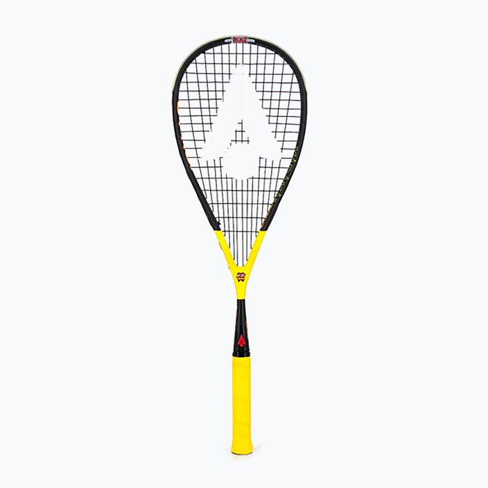 Squash ütő Karakal S-PRO 2.0 fekete/sárga