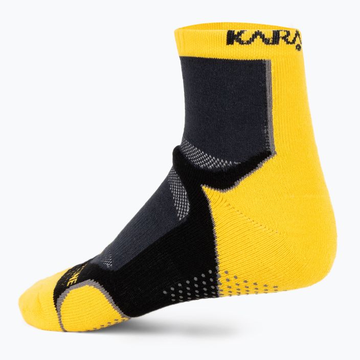 Karakal X4 boka teniszzokni fekete/sárga KC530 2