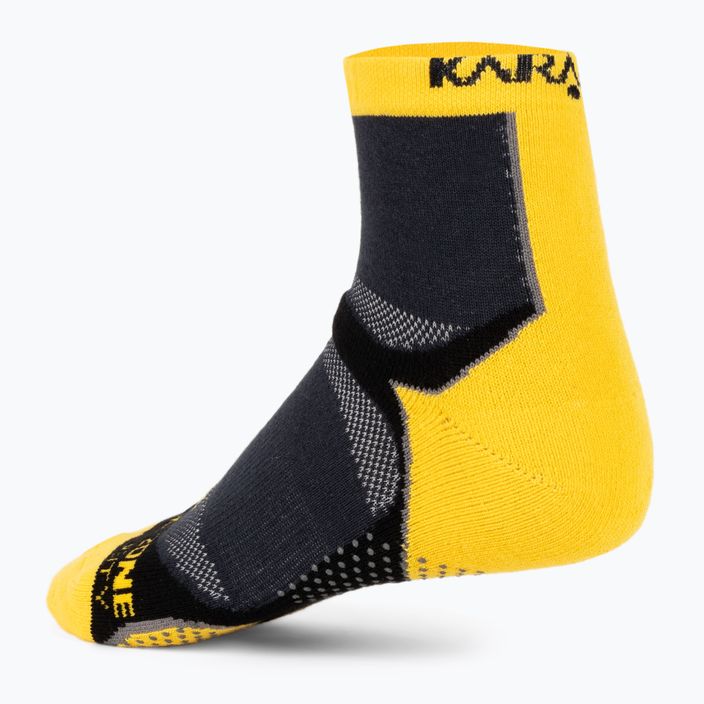 Karakal X4 boka teniszzokni fekete/sárga KC530 3