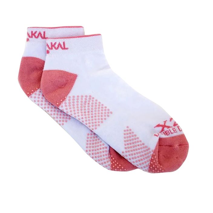 Női tenisz zokni Karakal X2+ Trainer fehér és rózsaszín KC537 2