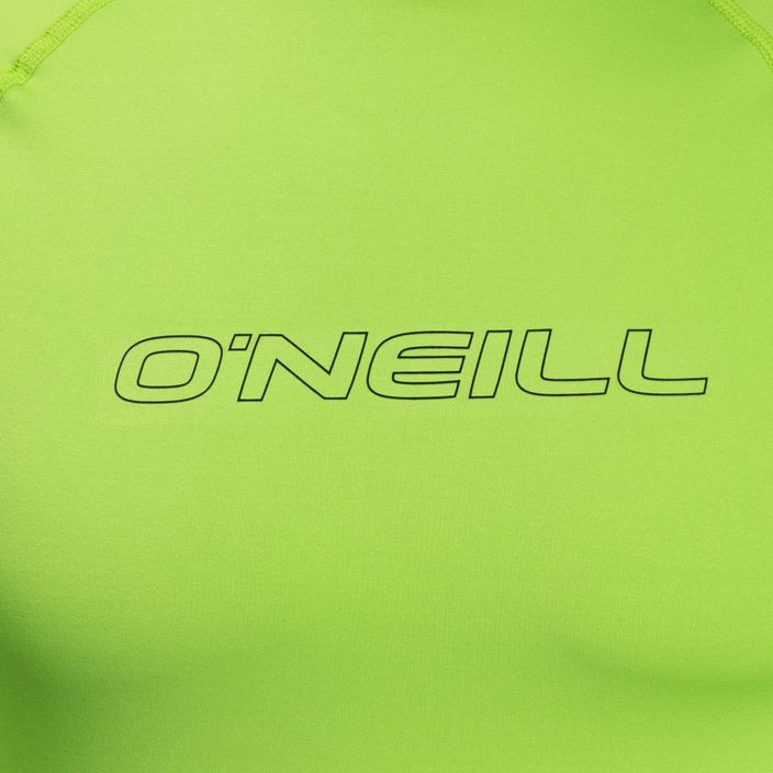 O'Neill Basic Skins LS Rash Guard szörfös póló lime 3342 3