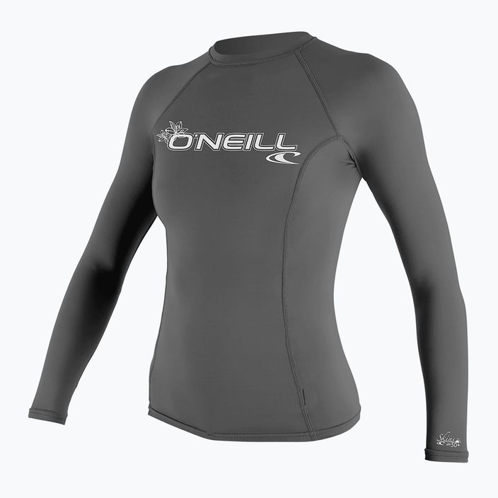 Női úszópóló O'Neill Basic Skins Rash Guard fekete 3549