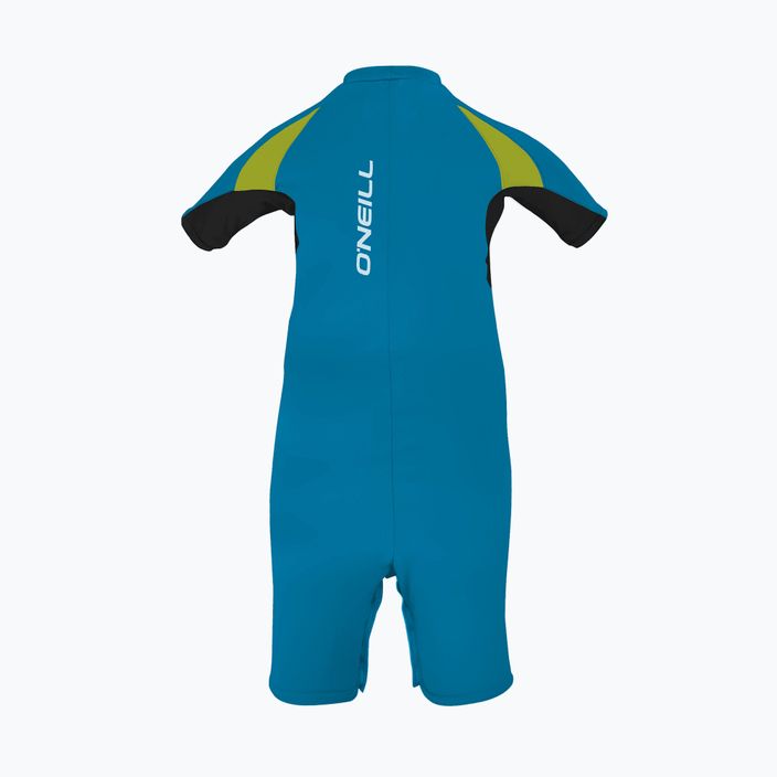 Gyermek UPF 50+ öltöny O'Neill Infant O'Zone UV Spring sky / fekete / lime 2