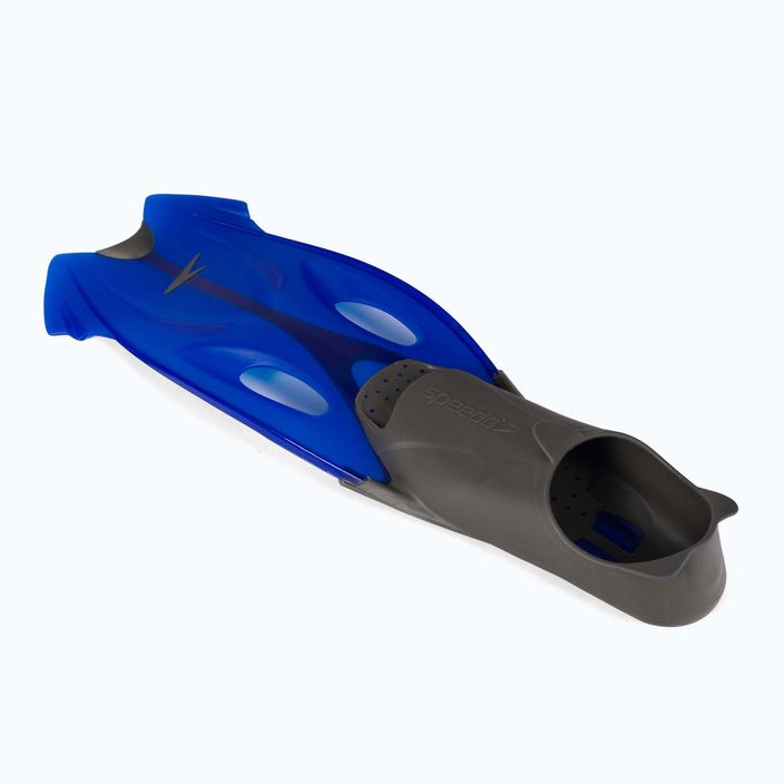 Speedo Glide Snorkel Fin maszk + uszony + snorkel szett kék 8-016595052 8