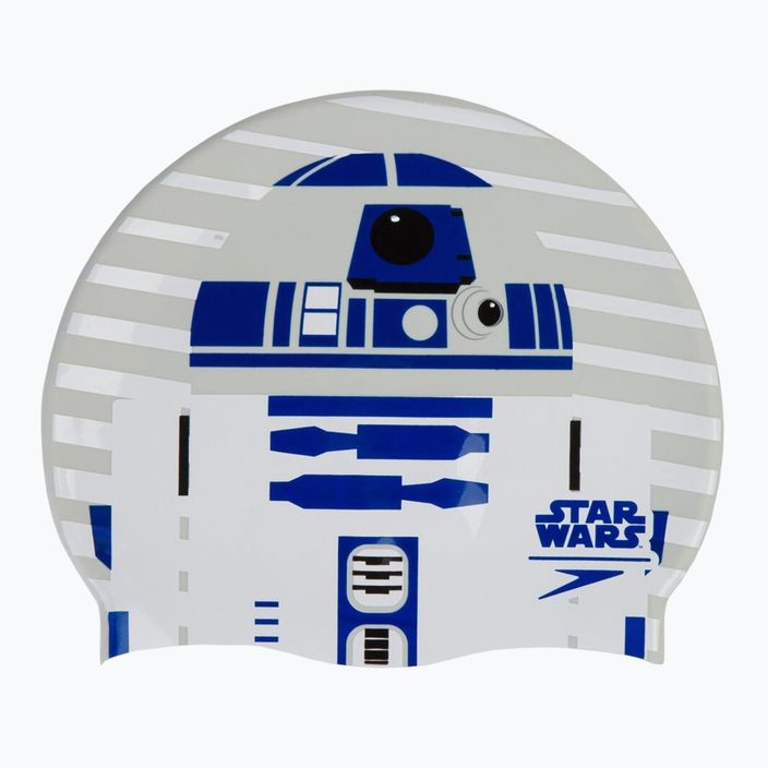 Speedo Star Wars gyerek sapka Slpogan Print R2-D2 fehér és szürke 8-08385D674 4