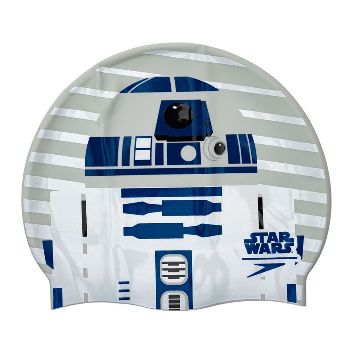 Speedo Star Wars gyerek sapka Slpogan Print R2-D2 fehér és szürke 8-08385D674 2
