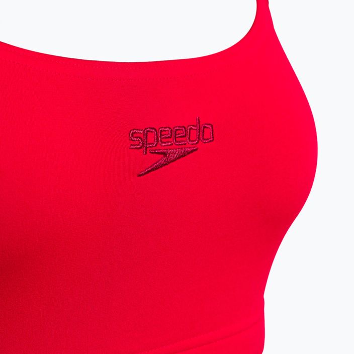 Női kétrészes fürdőruha Speedo Essential Endurance+ Thinstrap Bikini piros 126736446 3