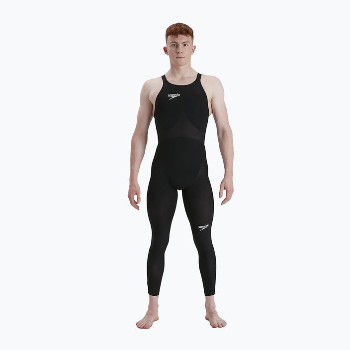 Speedo Fastskin férfi egyrészes fürdőruha LZR Elite Openwater Closedback Bodysuit fekete 8-10315F776 3