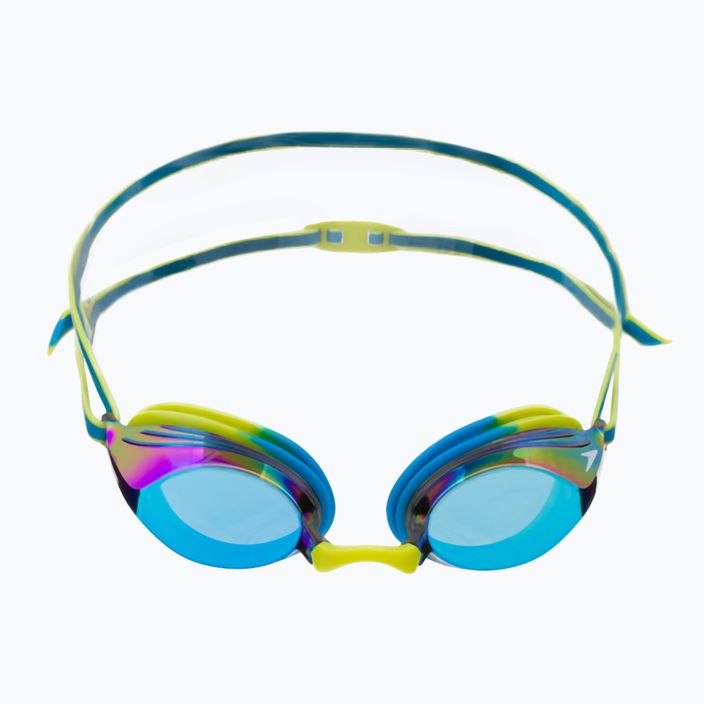 Speedo Vengeance Mirror Junior kék/sárga gyermek úszószemüveg 68-11325 2
