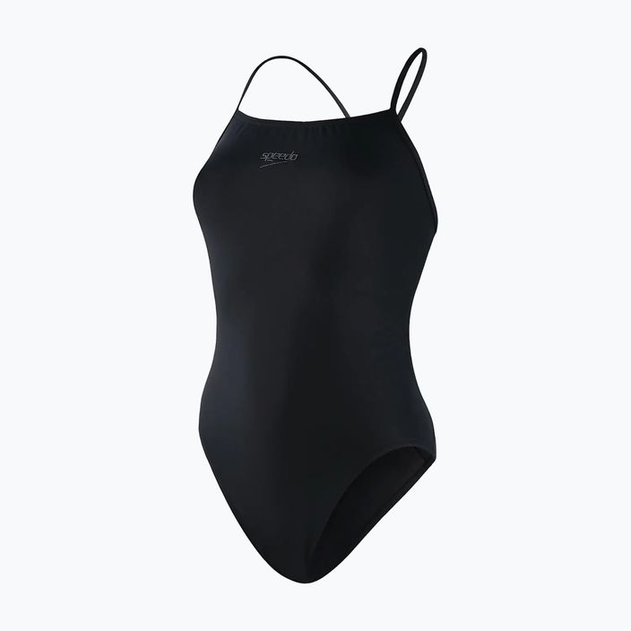 Speedo női egyrészes fürdőruha Endurance+ Thinstrap fekete 2