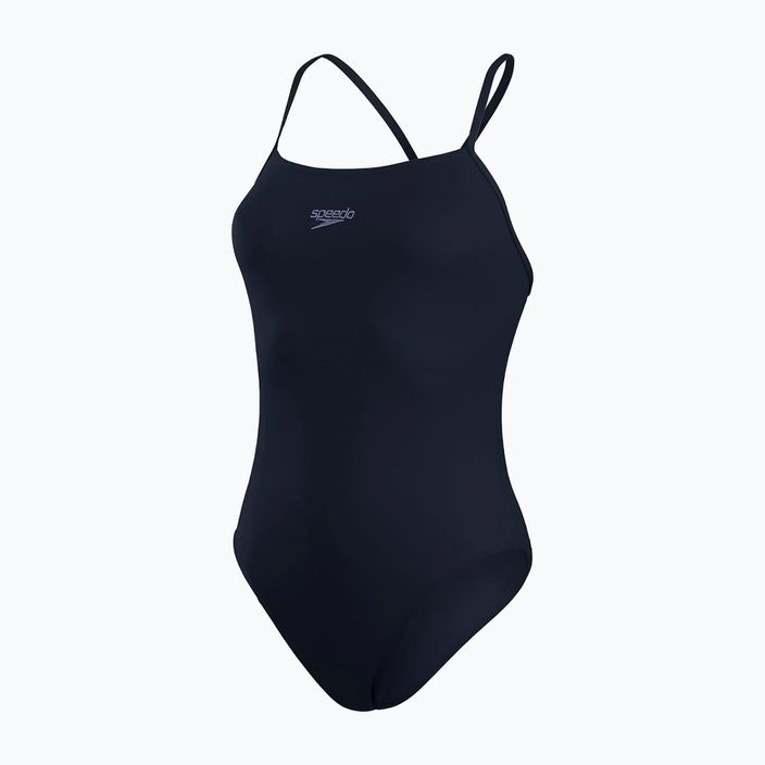 Speedo Endurance+ Thinstrap női egyrészes fürdőruha true navy 2