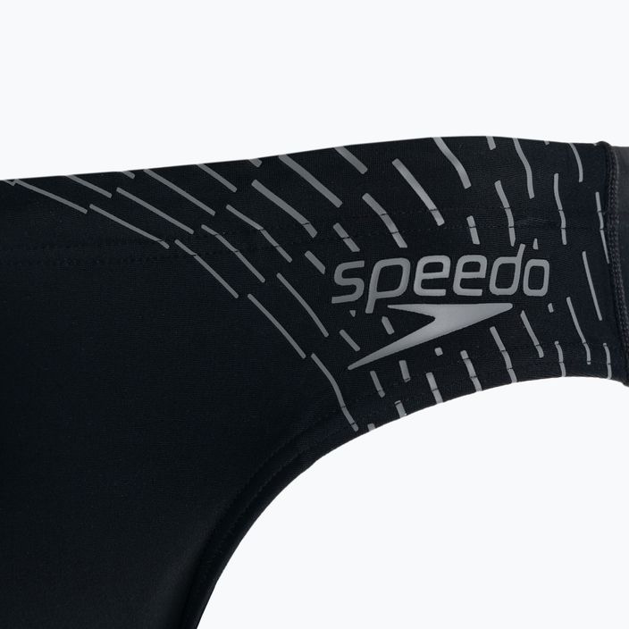 Férfi Speedo Medley Logo 7cm rövidnadrág fürdőruha fekete 68-09739G692 3