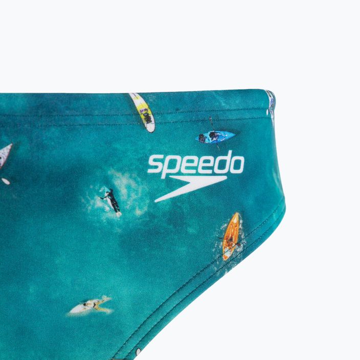Férfi Speedo Escape 5cm rövidnadrág kék 68-13452G662 3