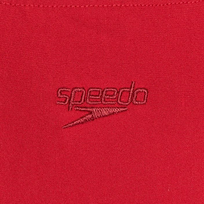 Speedo Eco Endurance+ Medalist piros egyrészes gyermek fürdőruha 3