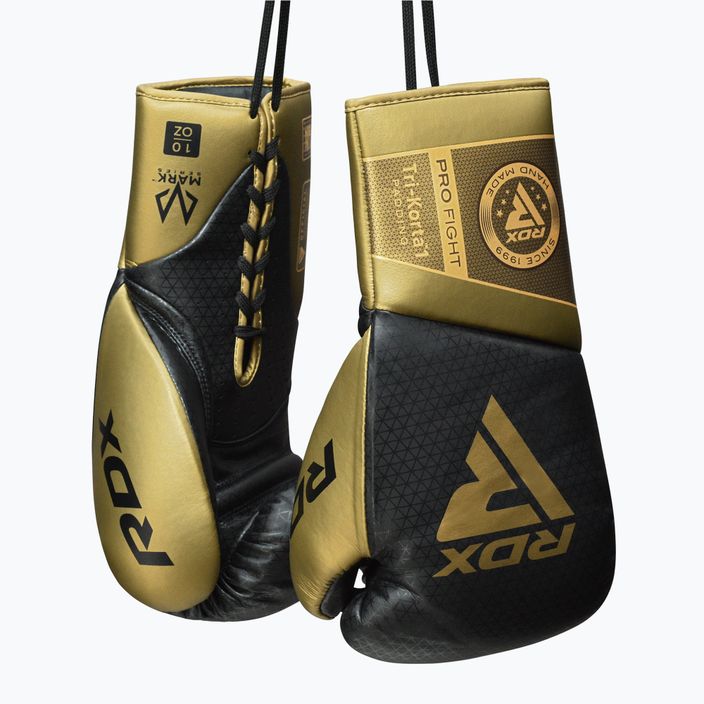 RDX K1 Mark Pro Fight Boxing arany bokszkesztyűk 5