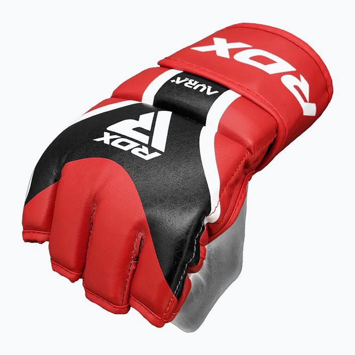 RDX Grappling kesztyű Aura Plus T-17 piros 4