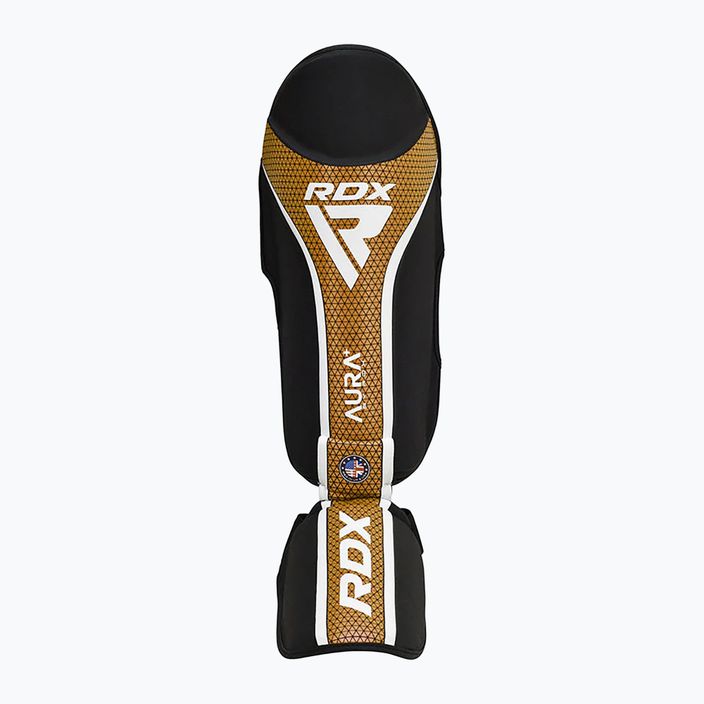 RDX Shin Instep Aura Plus T-17 arany sípcsont- és lábszárvédők 2