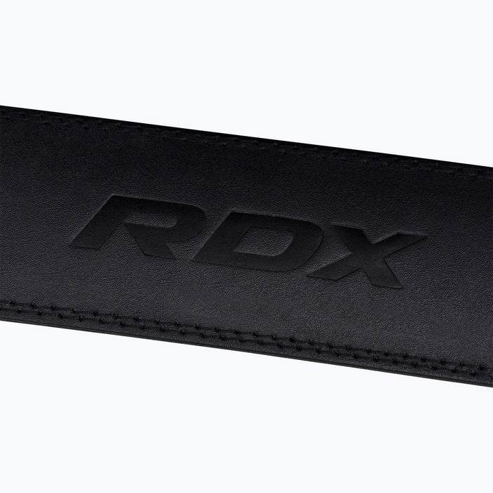 RDX súlyemelő öv 4" bőr fekete 6
