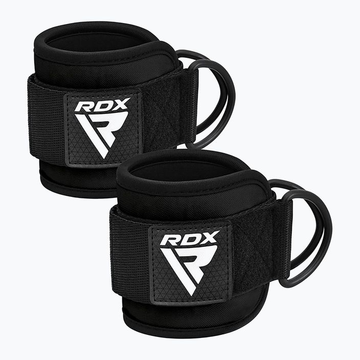 Boka horogszíjak RDX Gym Ankle Pro A4 fekete WAN-A4B-P 2