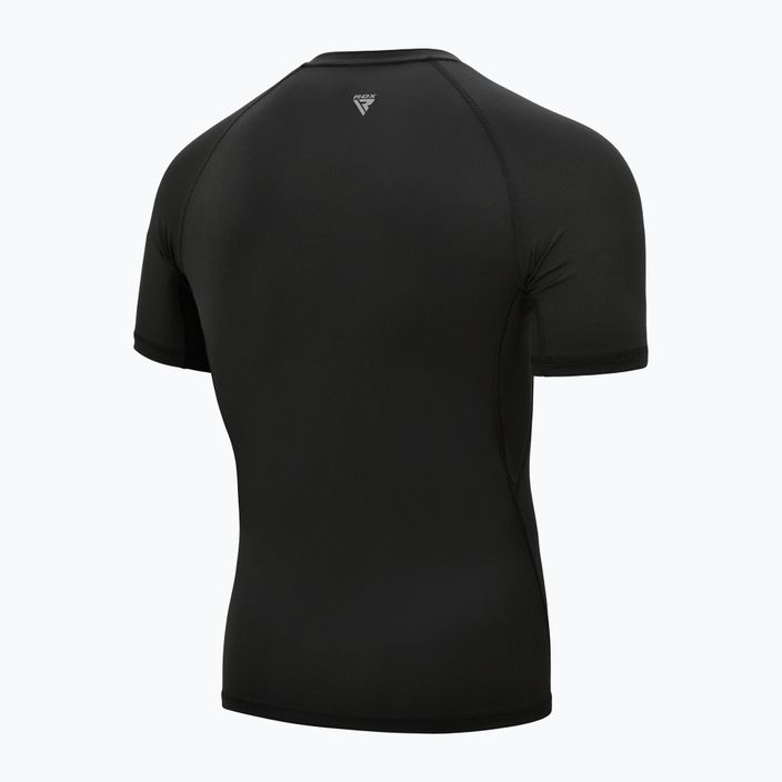 RDX T15 Rashguard edzőpóló fekete 2