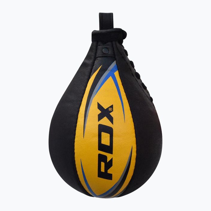 Boxing pearl RDX Speed Ball Leather Multi fekete és sárga 2SBL-S2YU 2