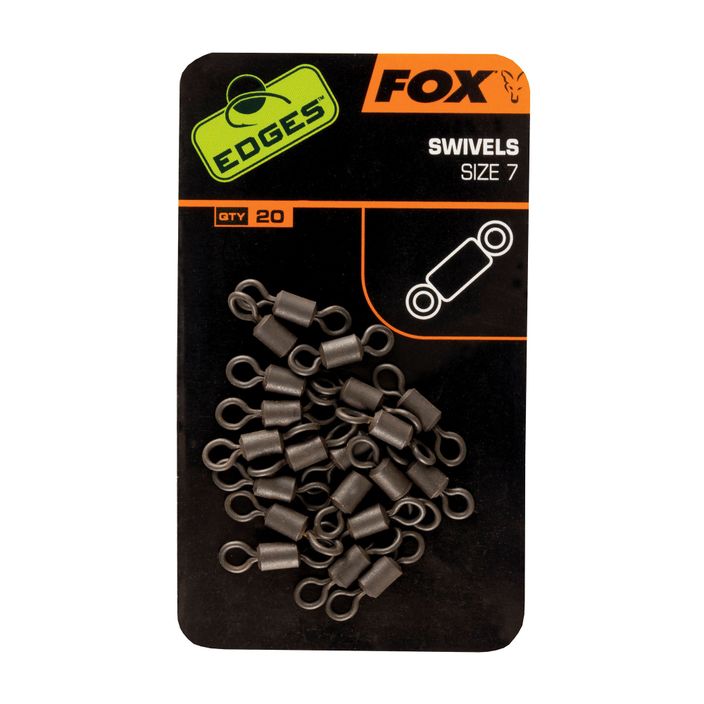 Fox Edges Swivels Standard pontyforgók fekete CAC533 2