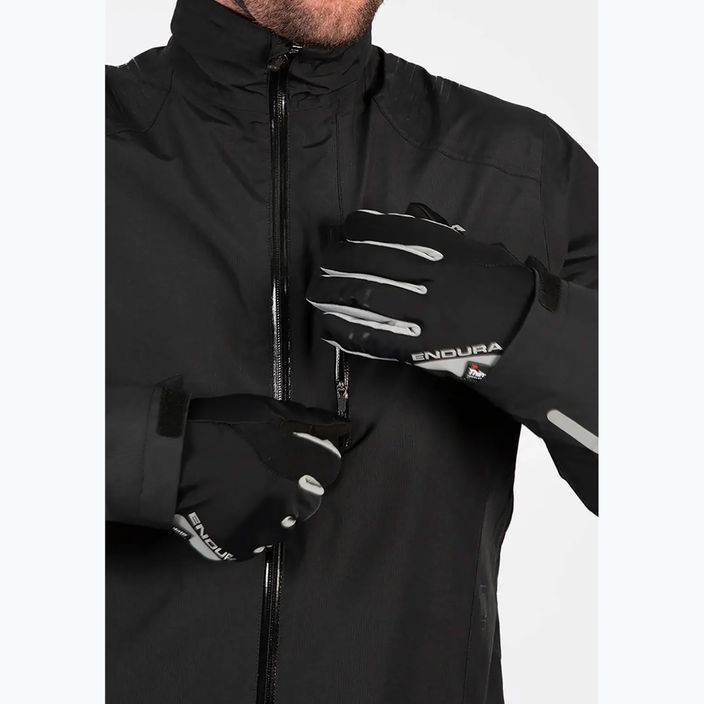 férfi kerékpáros kabát Endura Hummvee Waterproof black 8