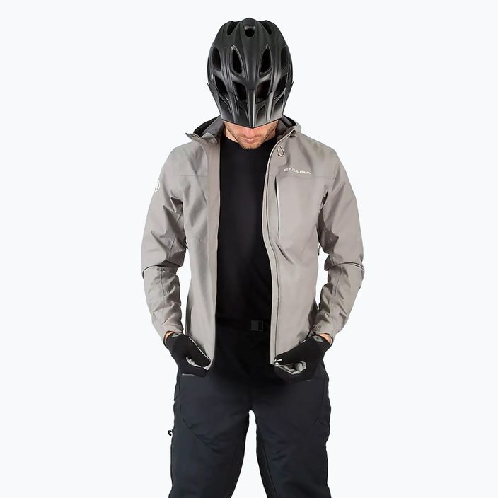 férfi kerékpáros kabát Endura Hummvee Waterproof Hooded fossil 3