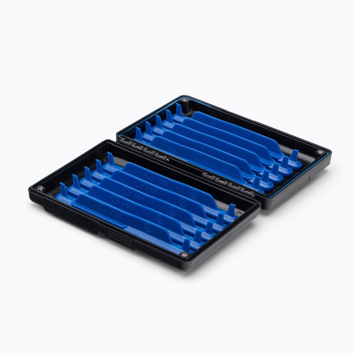 10 cm-es vezető pénztárca Preston Mag Store Hooklenght Box fekete/kék P0220001 2