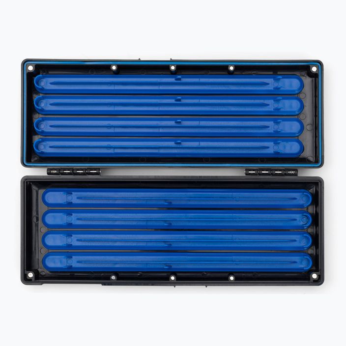 30 cm-es vezető pénztárca Preston Mag Store Hooklenght Box fekete/kék P0220003 4