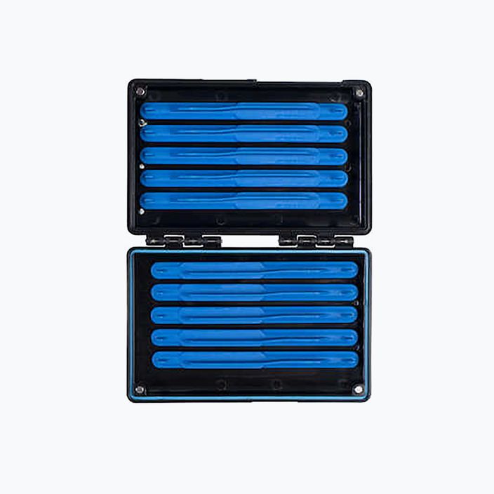 30 cm-es vezető pénztárca Preston Mag Store Hooklenght Box fekete/kék P0220003 8