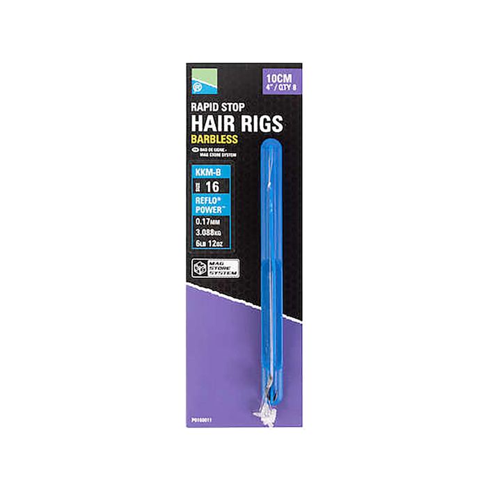 Preston KKM-B Mag Store Hair Rigs - 4" átlátszó P0160009 methode vezetők 2