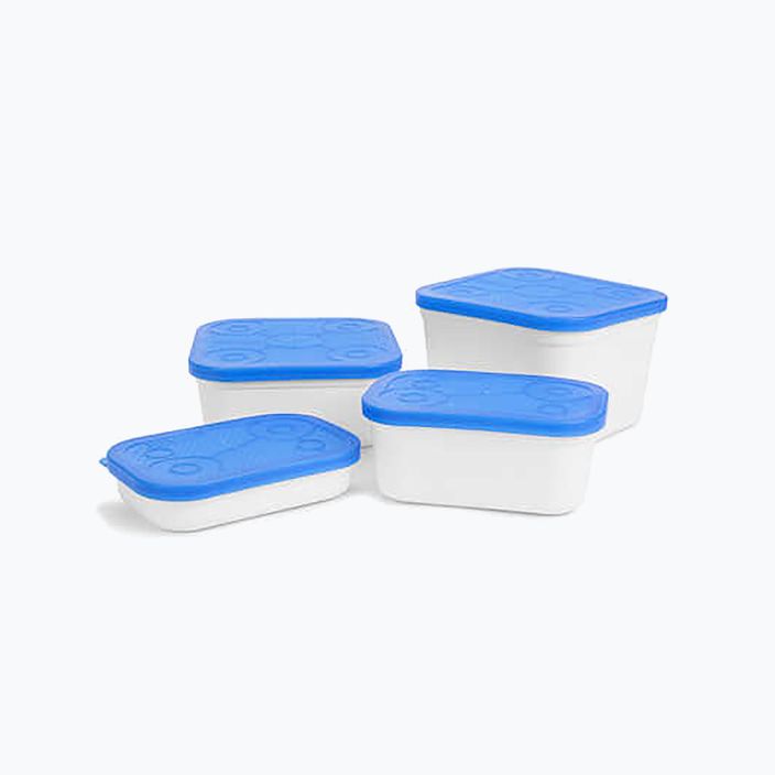 Preston White Bait Tubs csali doboz fehér és kék P0260007