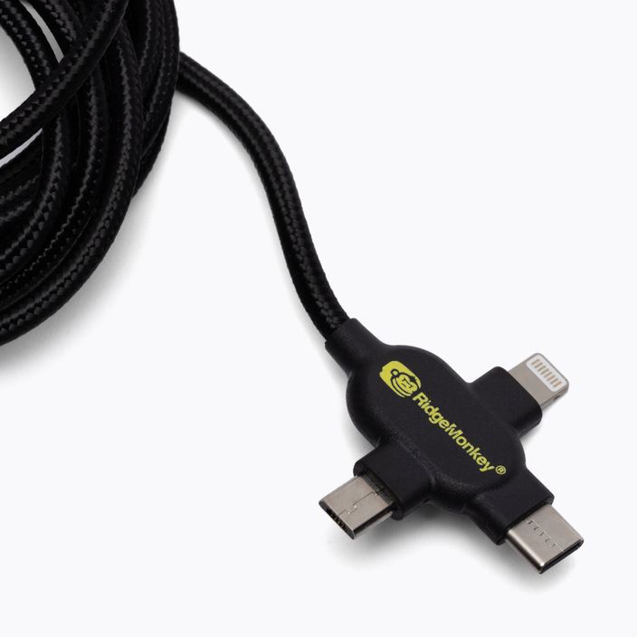Ridge Monkey Vault USB-A Multi Out kábel fekete RM195 2