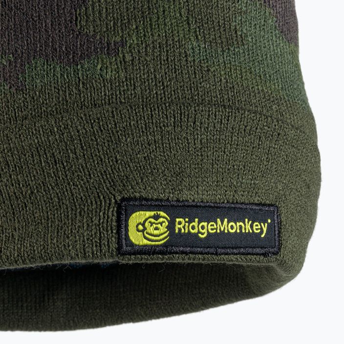RidgeMonkey Apearel Bobble Beanie sapka zöld RM558 3