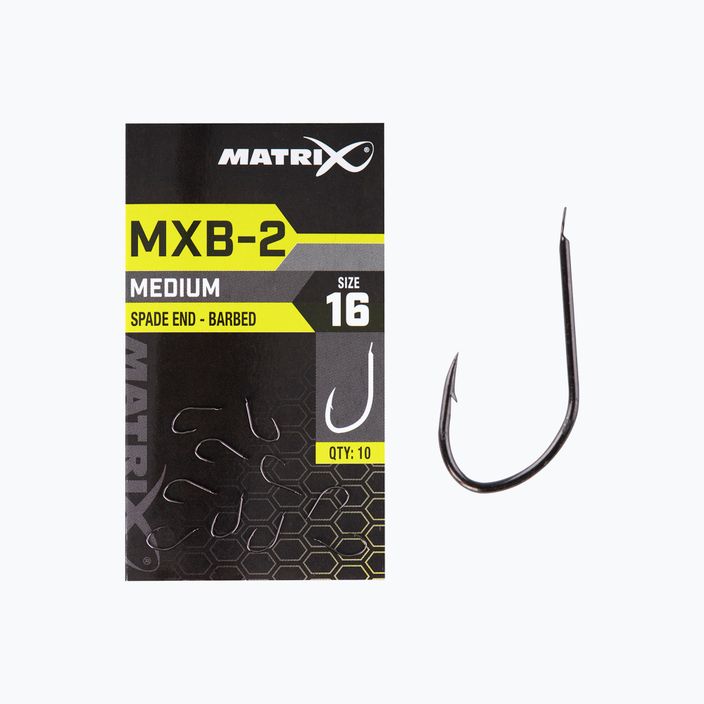 Mátrix MXB-2 szegecses  szöges végű kampók 10 db. GHK156