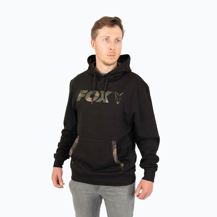 Fox LW nyomtatott pulóver Fekete CFX1 2