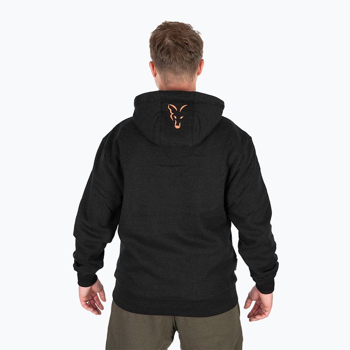 Fox International Collection Hoody fekete/narancssárga melegítőfelső 3