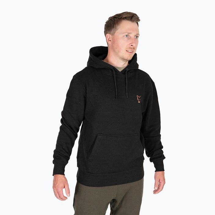 Fox International Collection Hoody fekete/narancssárga melegítőfelső 4